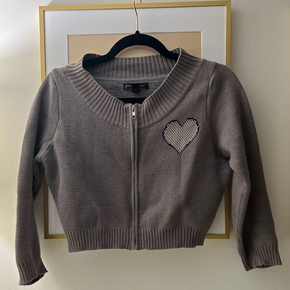 Betsey Johnson Crop Sweater